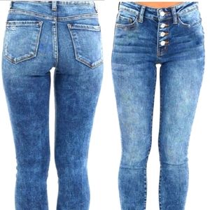 Citizens of Humanity Elsa Mid Rise Slim Fit Crop